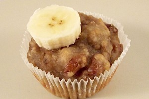 Bananen-Muffins ohne Zucker