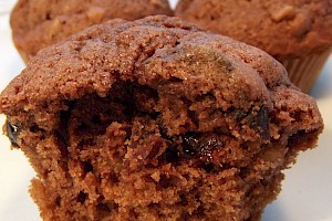 Rotwein-Pflaumen-Muffins
