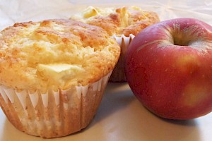 Apfel-Muffins