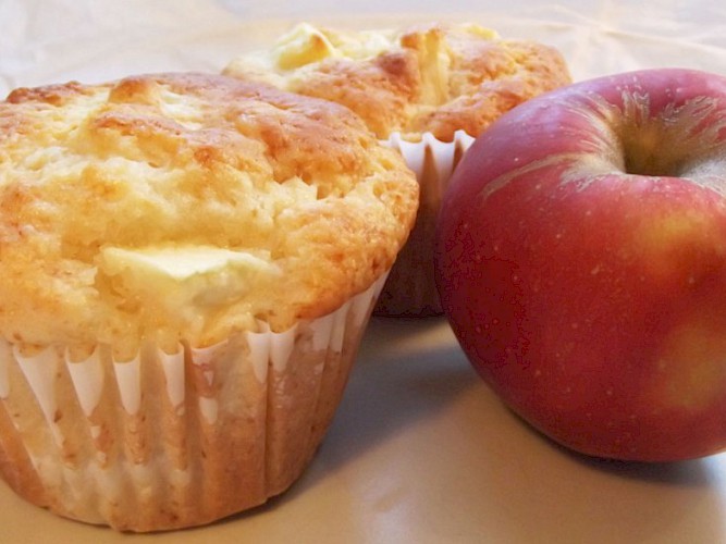 Fruchtige Apfel-Muffins