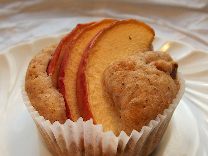 Apfel-Walnuss-Muffins