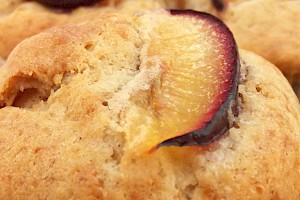 Apfel-Pflaumen-Muffins