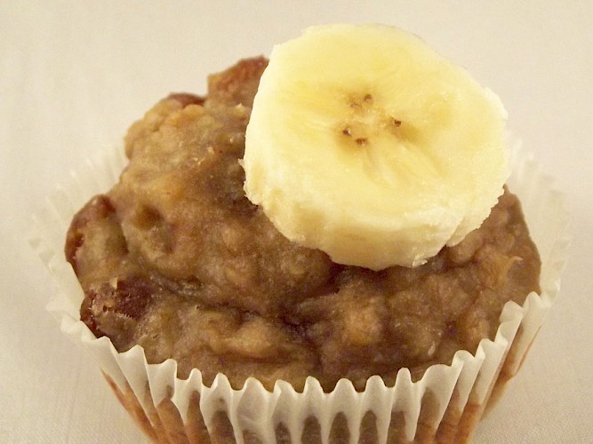 Bananen-Muffins ohne Zucker