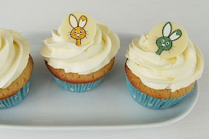 Eierlikör-Cupcakes zu Ostern