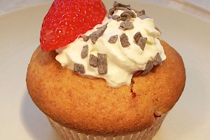 Erdbeer-Muffin