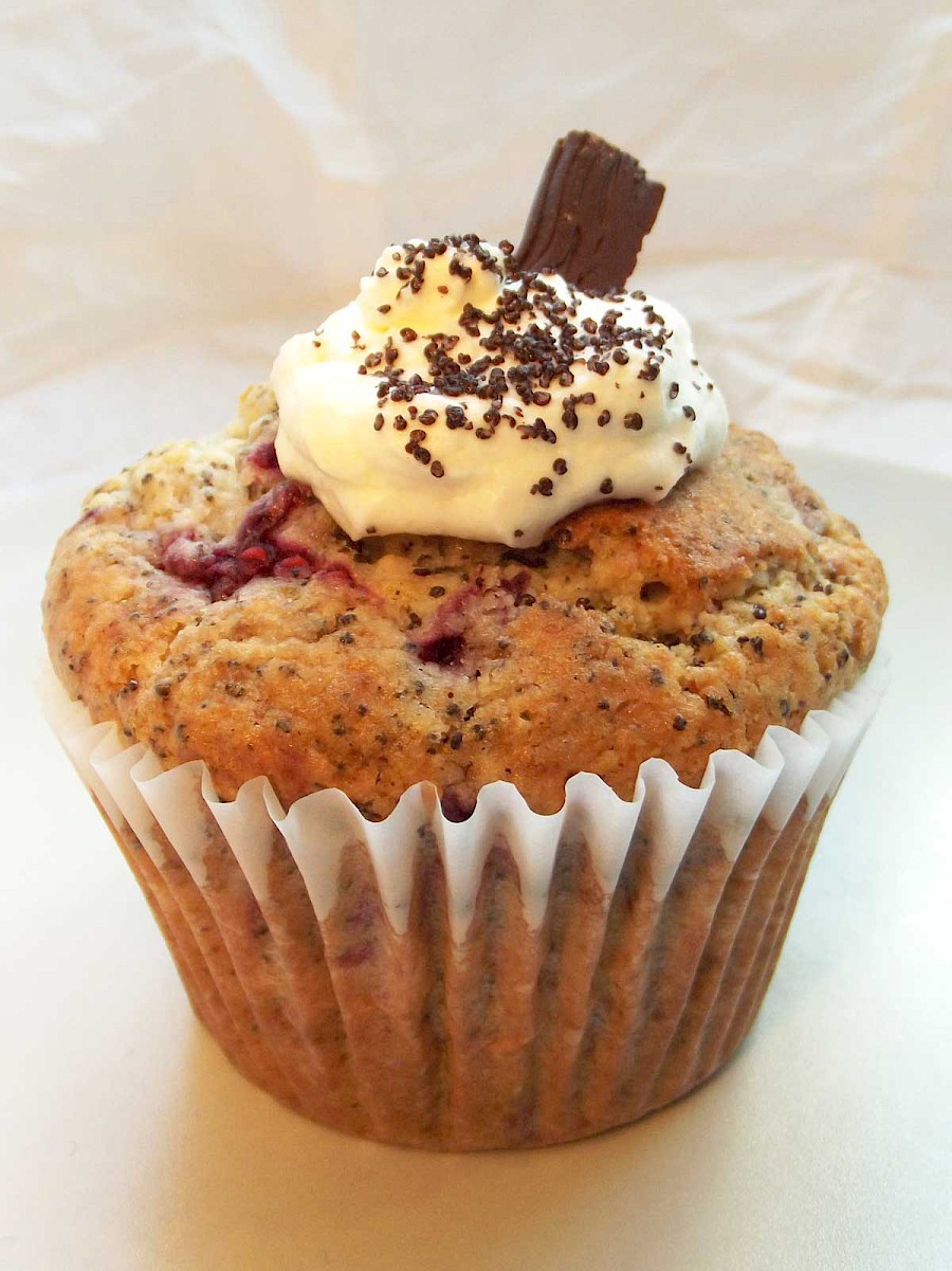 Himbeer-Mohn-Muffins | Muffinwunder