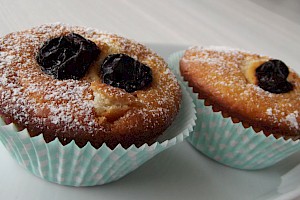 Kirsch-Ricotta-Muffins