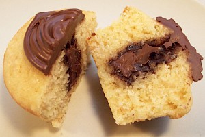 Nutella-Muffins