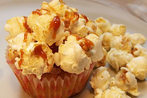 Popcorn-Cupcakes