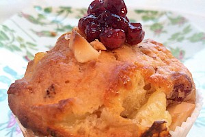 Preiselbeer-Camembert-Muffin