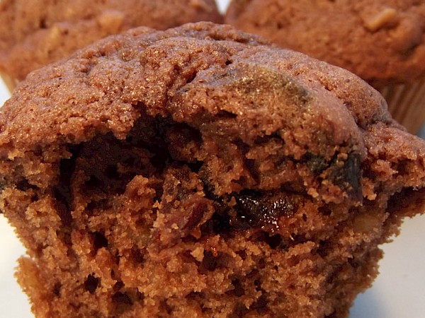 Rotwein-Pflaumen-Muffins