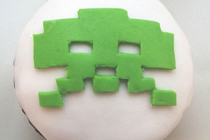 Space Invaders Muffins